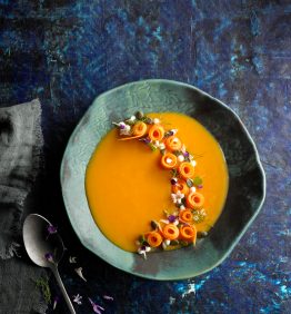 crema de boniato con zanahoriah