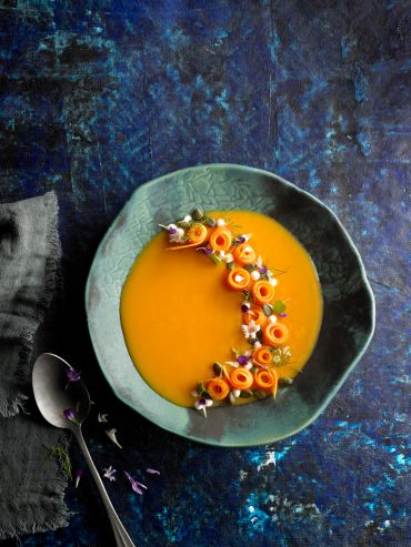 crema de boniato con zanahoriah