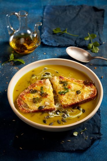 sopa de lentejas