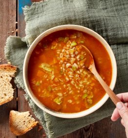 sopa de verduras