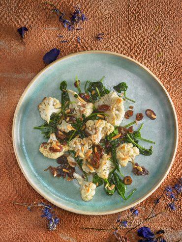 coliflor asadocon zaatar