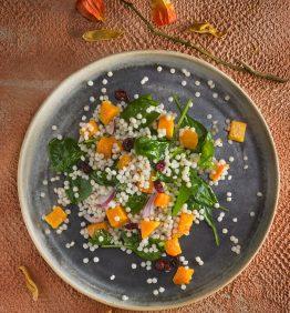 cuacus israli con calabaza
