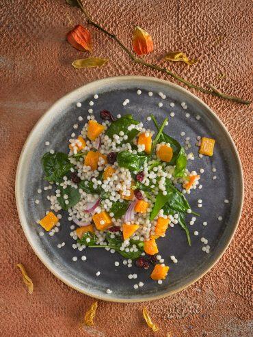 cuacus israli con calabaza